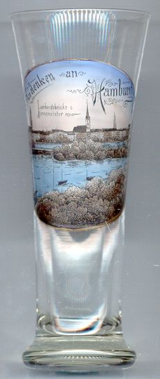 1197 Hamburg: Lombardsbr&uuml;cke und Binnenalster