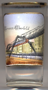 2769 Wuppertal: Barmen, Schwebebahn